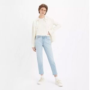 Levi’s Mid Rise Boyfriend Jeans Womens Size 31 Light Wash Denim Jean Casual